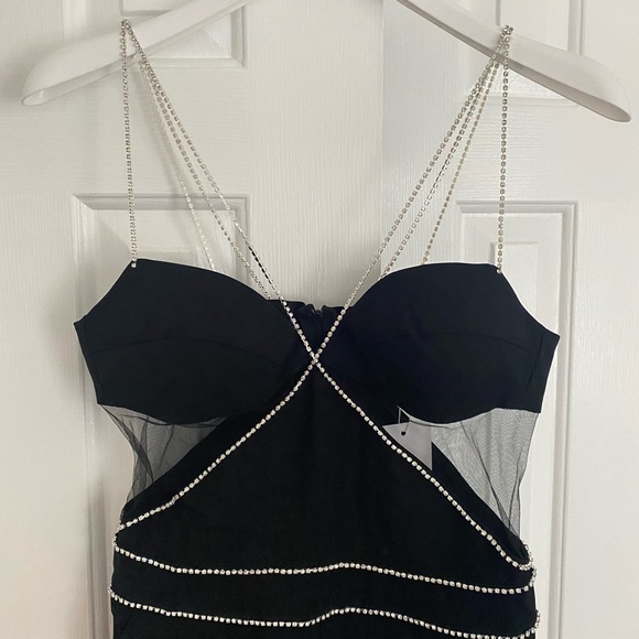 Diamanté Strap Jumpsuit from Heiress Beverly Hills - Picture 4 of 7